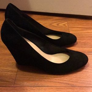 Via Spiga  Black Wedges